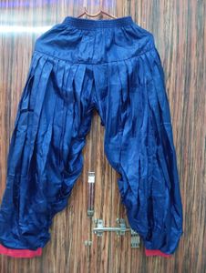 Pink &amp; Blue Kurta Set with Dupatta
