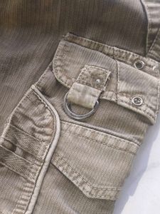 Lee Cooper Tan Striped Pants