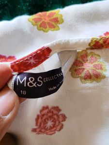 Floral Print Tunic Top by M&amp;S