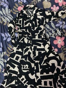 Monochrome Graphic Print Midi Dress