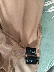 2 Piece Brown Maxi Dress