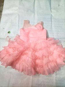 pink gown