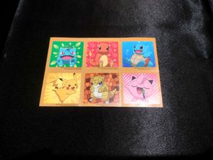 Vintage Pokemon Sticker Sheet