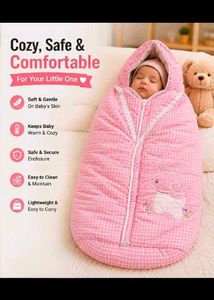 Never used: comfortable Baby Sleeping Bag