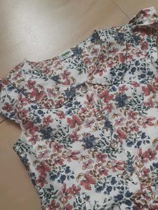 Floral Print Casual Dress