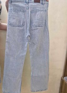 Light Wash Wide Leg Jeans