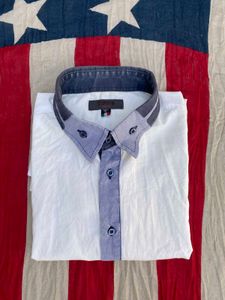 T.I.P.O.'S White Casual Shirt
