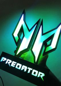Acer Predator 3D RGB LED Logo Sign