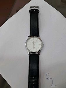 Classic White Dial Watch