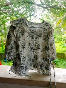 Floral Short Top