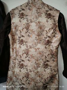 Men's Ethnic Jacket &amp; Kurta Set for wedding