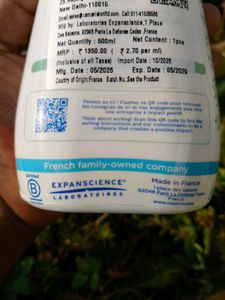 Mustela Gentle Cleansing Gel for Hair and Body
