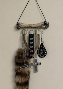 gothic decor bone element