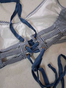 Striped Bikini Top