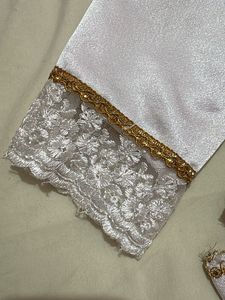 Elegant White Ethnic Blouse