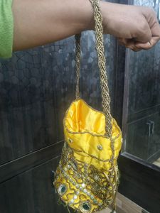 Mirror Potli Bag