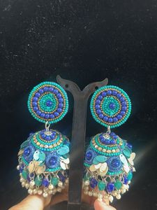 Statement Jhumka Earrings