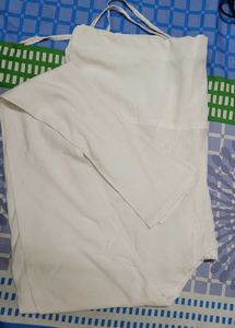 Off White Cotton Leggings Pant ⭐