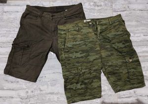 Combo of Cargo shorts Men