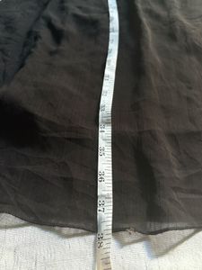 Sheer Black Short Dress