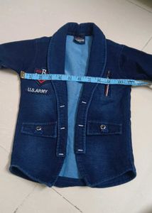 Boys Denim Jacket &amp; Shirt Set