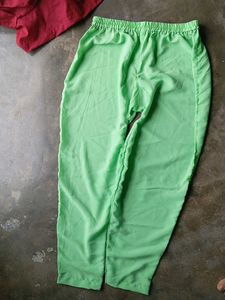Light Green Palazzo Pants