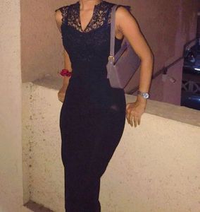 Black Net Dress