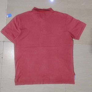 brooks brothers 1818 Men's Red Polo T-Shirt