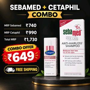Sebamed + Cetaphil Combo Offer