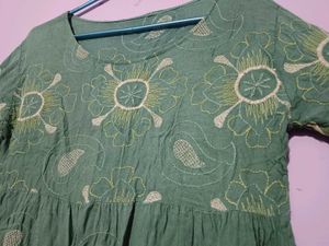 Floral Embroidered Top