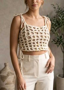 Fur Crochet Top