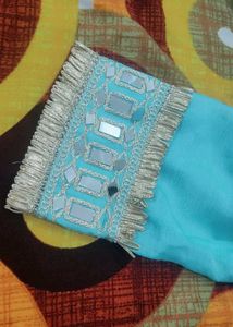 Mirror work Kurti♥️