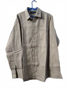 Nautica Men's Long Sleeve Button-Up Shirt