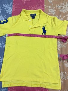 Classic Polo Ralph Lauren Yellow T-Shirt