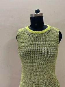 Stylish Sleeveless Knit Dress