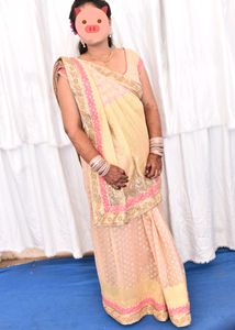 Golden Saree