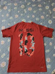 Adidas Red Graphic T-Shirt