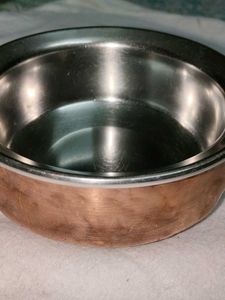 Copper and Stainless Steel Bowl