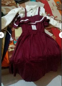 Purple Layered Dress