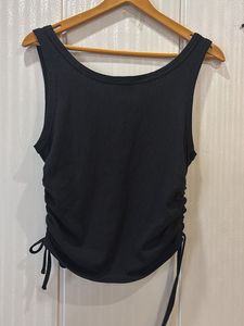 Black Tank Top Freesize