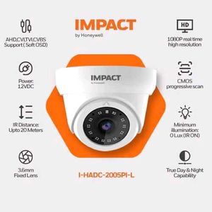 IMPACT BY HONEYWELL 2 MP CCTV KIT with 4 Channel D
