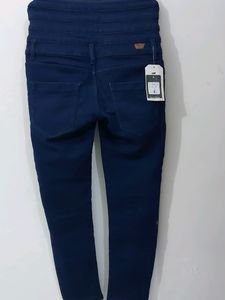 New 5 Button High Waist Jeans