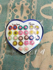 Flower Stud Earring Set