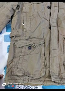 Khaki Casual Jacket coat size 2xl