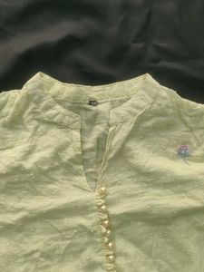 Women's Yellow Kurta Set with Dupatta