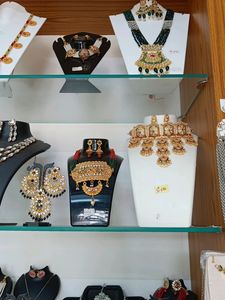 Gold Plated Rajwadi Jewellery Set
