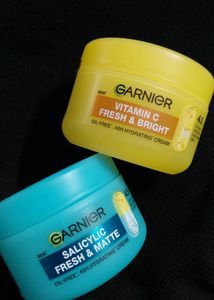 Garnier Vitamin C & Salicylic Acid Face Creams