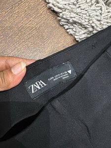 Zara Black Flared Pants