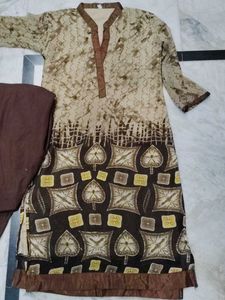 Kurta Set (Dupatta also added) 😍3 pc