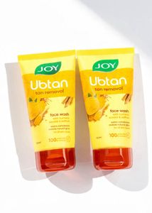 Joy Ubtan Tan Removal Face Wash pack of 2